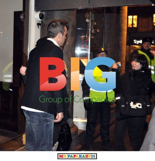 Robbie Williams Visits Denmark for TV Shows