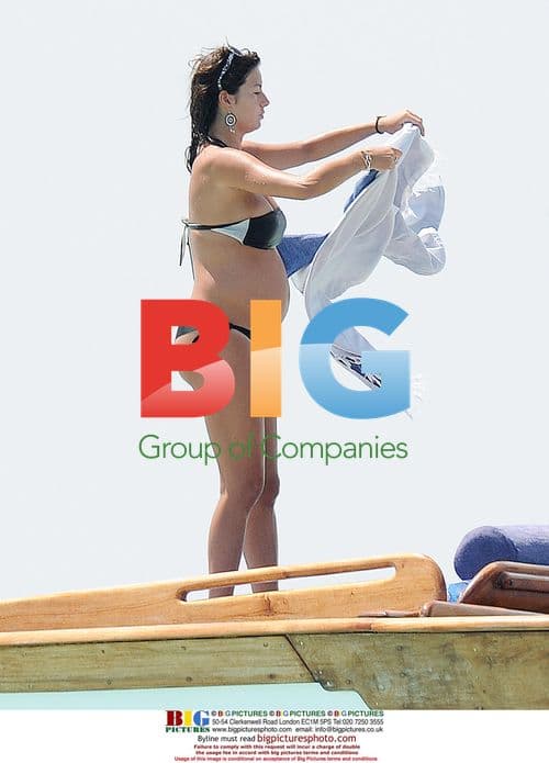 Flavio Briatore and Elisabetta Gregoraci on Boat