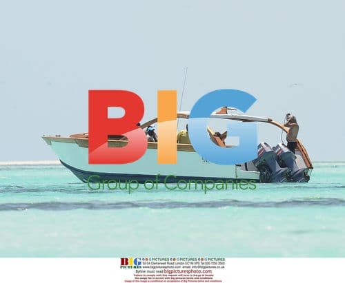 Flavio Briatore and Elisabetta Gregoraci vacation in Maldini, Kenya