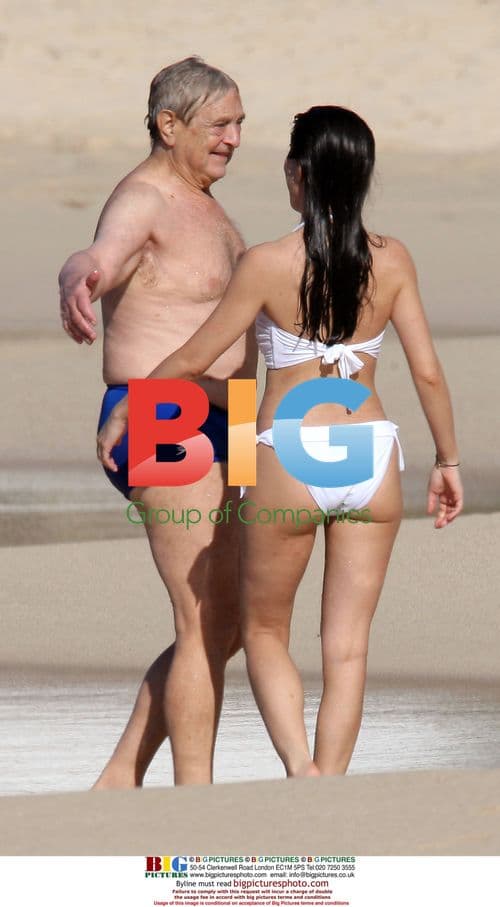 George Soros vacationing in St Barth's