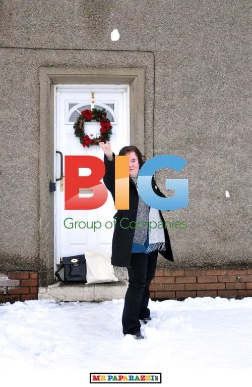 Susan Boyle Enjoys Snowy Day at Home