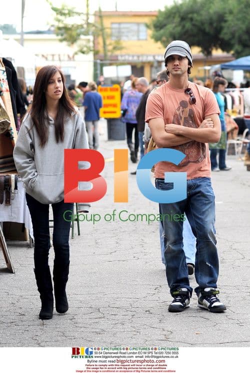 Michael Steger at Hollywood flea market