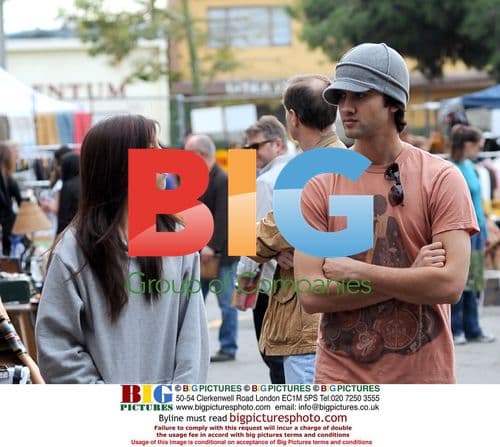 Michael Steger at Hollywood flea market