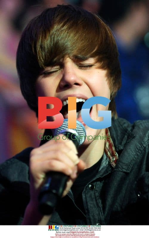 Justin Bieber performs on Live@Much in Toronto