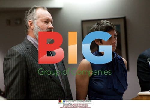 Randy Quaid and wife Evi in court