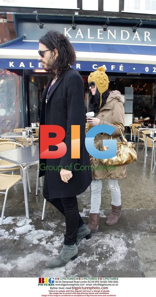 Russell Brand and Katy Perry out in London