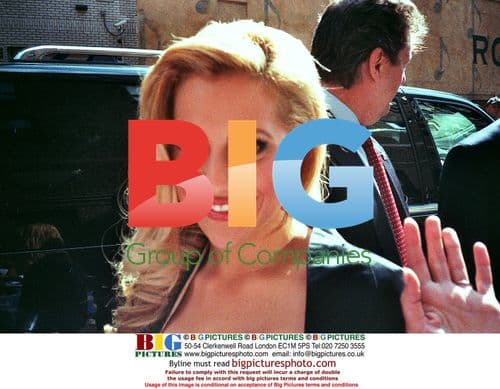 Brittany Murphy visits 'Late Show'