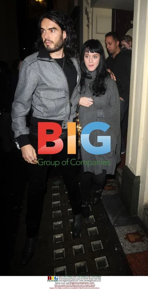 Russell Brand and Katy Perry at The Lion King