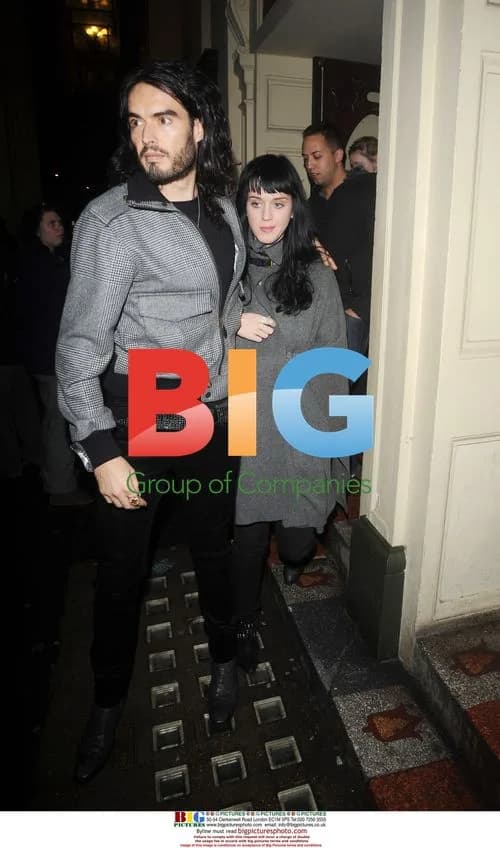 Russell Brand and Katy Perry at The Lion King