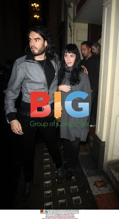 Russell Brand and Katy Perry at The Lion King
