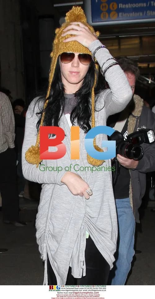 Katy Perry at LAX Airport