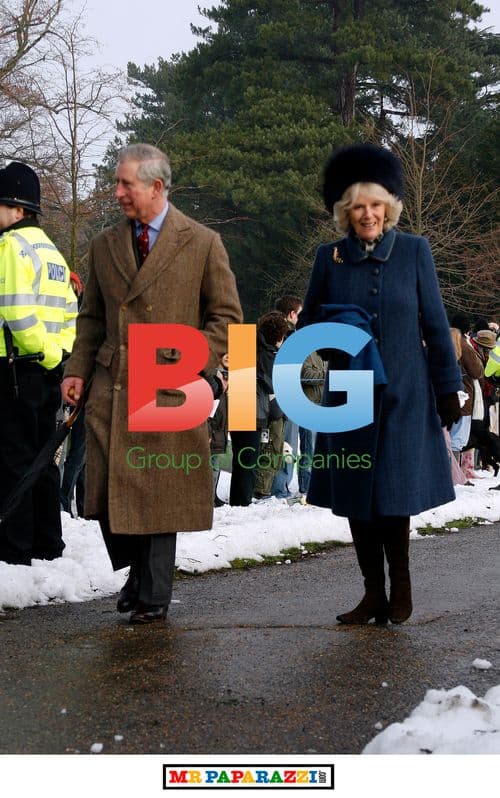 Royals Attend Christmas Day Church Service