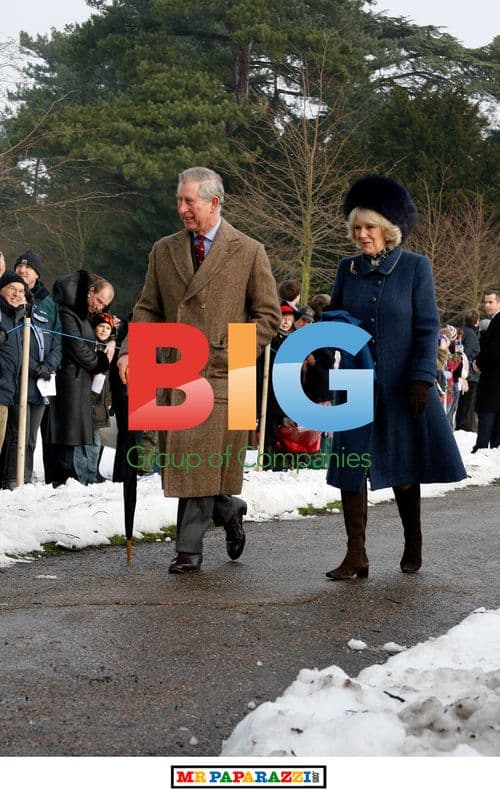 Royal Family Attends Christmas Church Service