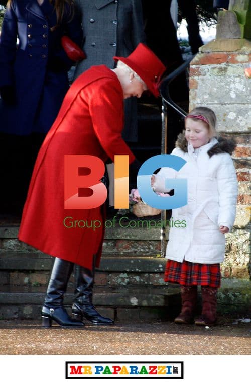 Royal Family Attends Christmas Church Service