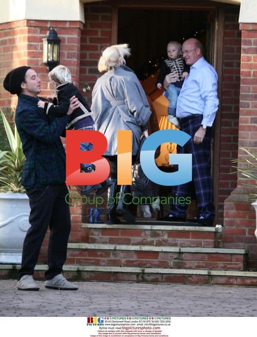Gwen Stefani and Gavin Rossdale on family visit