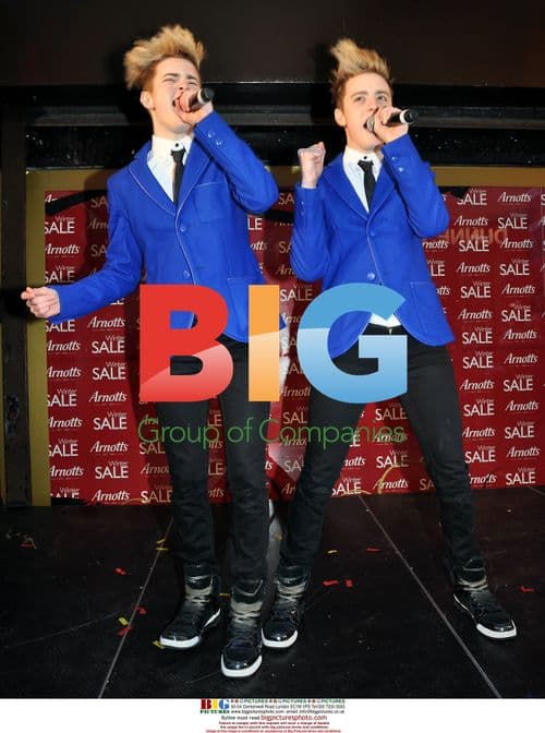 Jedward launch Arnotts St Stephens Day sale