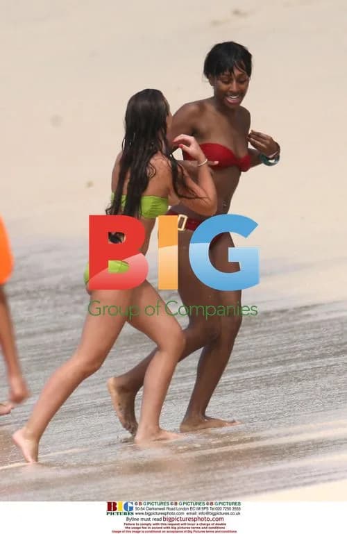 Singer Alexandra Burke on Caribbean holiday