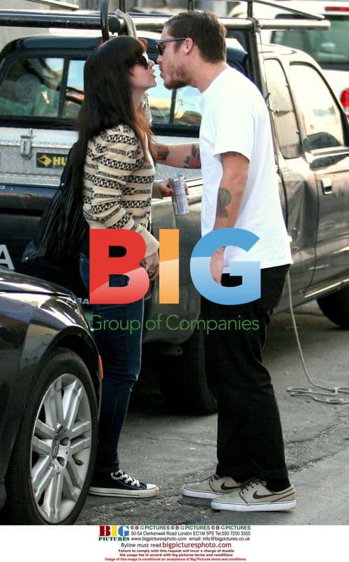 Christina Ricci and Curtis Buchanan in LA