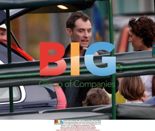 Jude Law on Caribbean Vacation