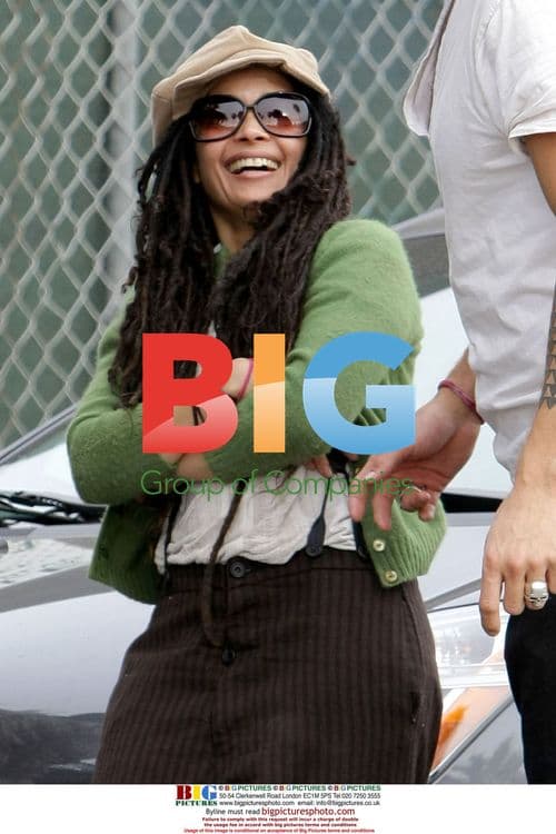 Lisa Bonet, Jason Momoa, and Zoe Kravitz in Venice