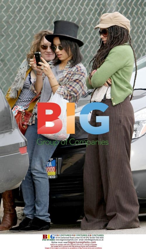 Lisa Bonet and family spotted in Venice