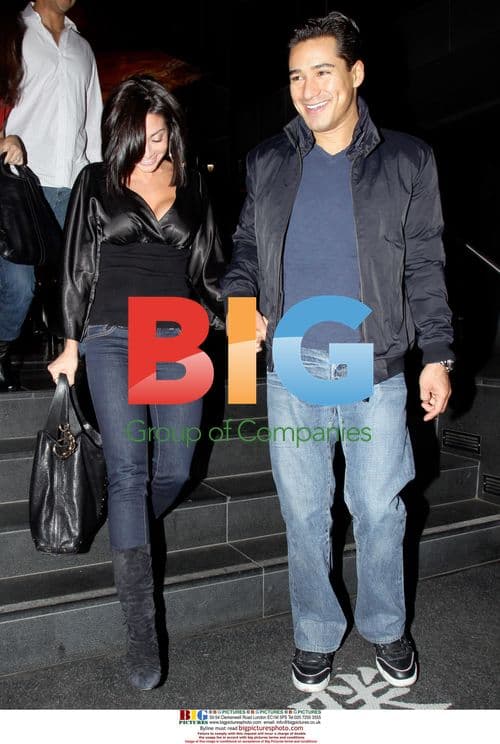 Mario Lopez and Courtney Mazza leave Katsuya