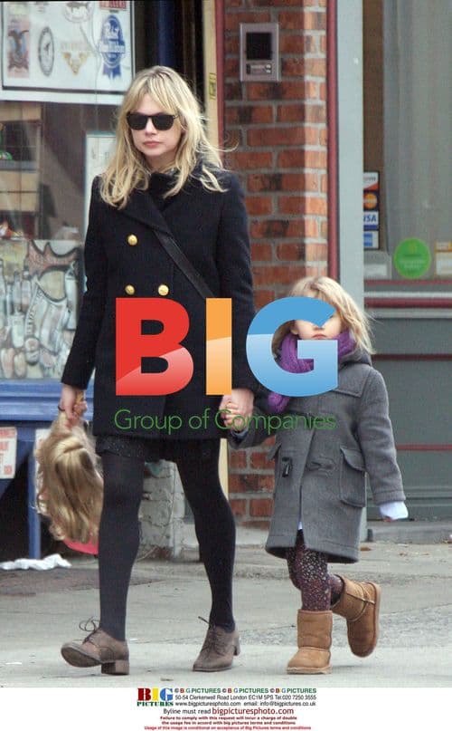 Michelle Williams & daughter Matilda in NYC