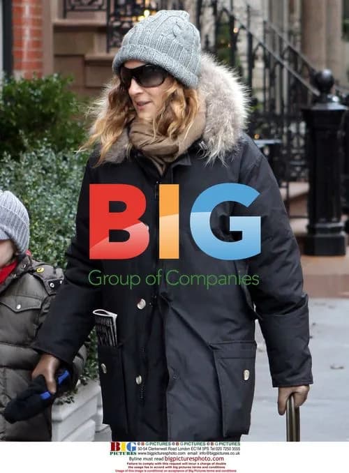 Sarah Jessica Parker takes son James to library