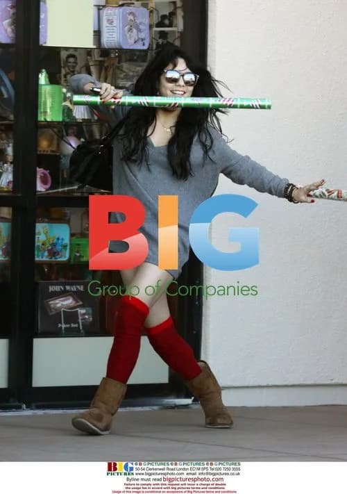 Vanessa Hudgens Shopping on Christmas Eve