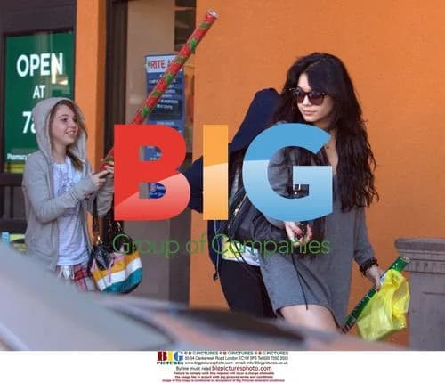 Vanessa Hudgens Christmas Eve Shopping