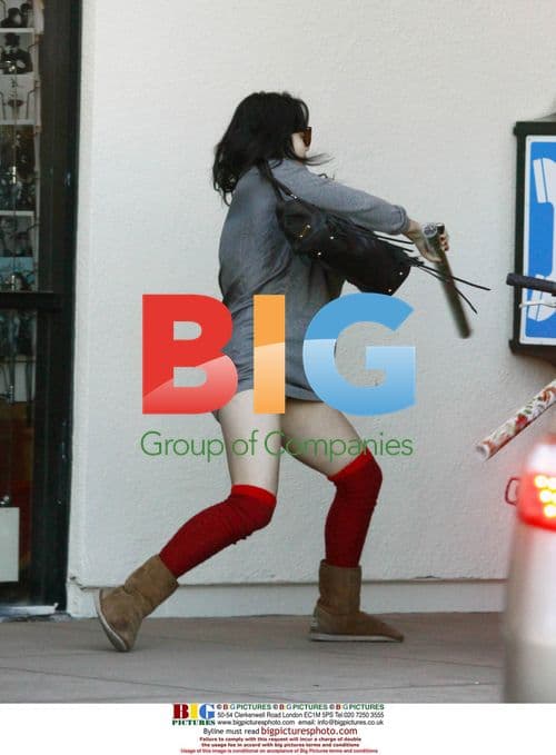 Vanessa Hudgens Christmas Eve shopping