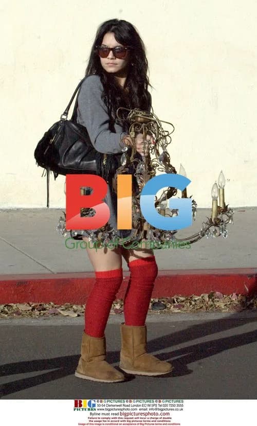 Vanessa Hudgens Shopping on Christmas Eve