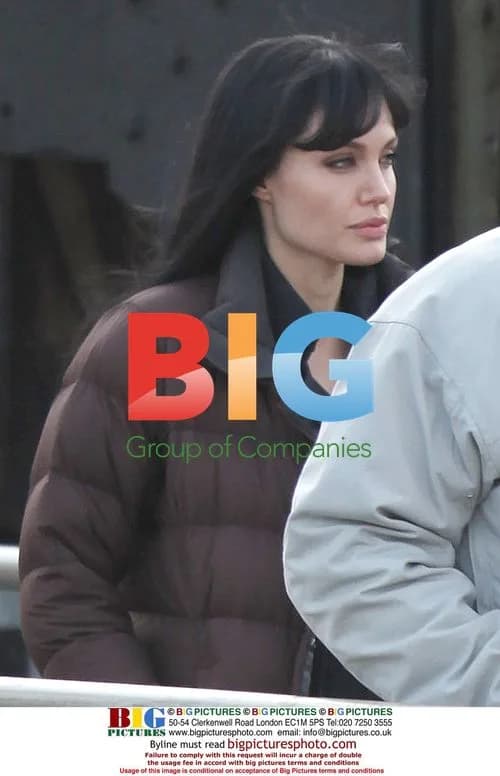 Angelina Jolie on set of 'Salt'