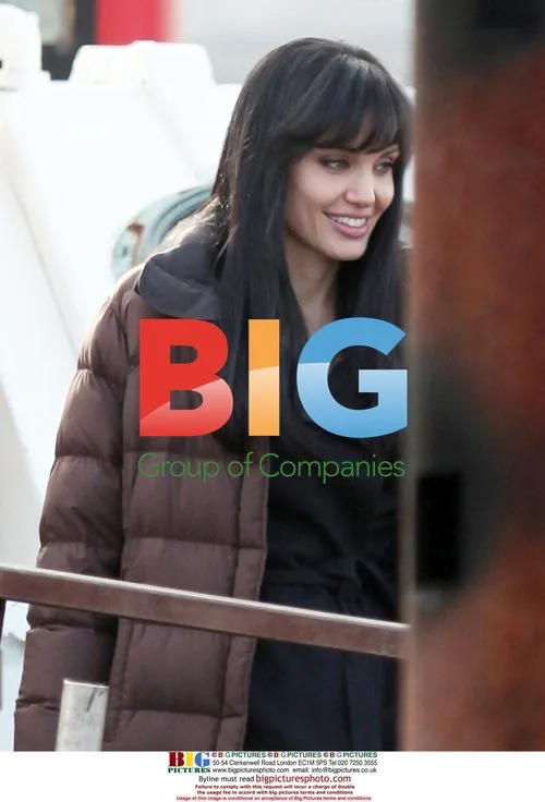 Angelina Jolie on set of 'Salt' in New York