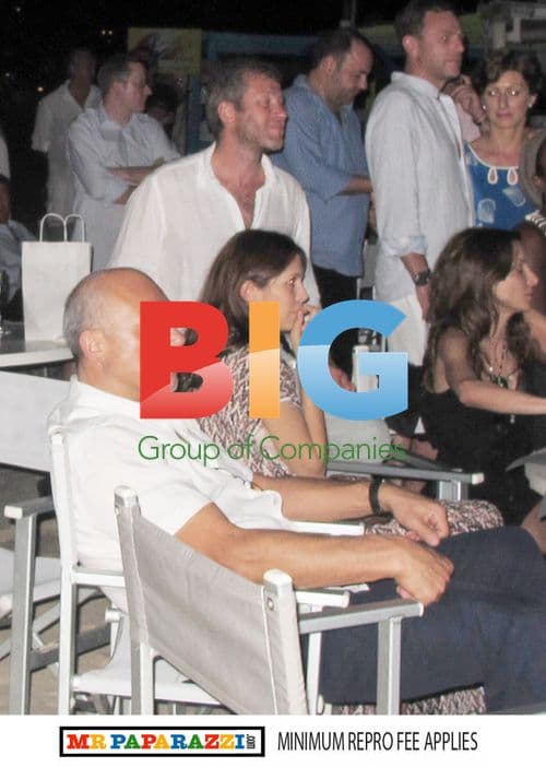 Roman Abramovich and Dasha Zhukova at Party in St Barth