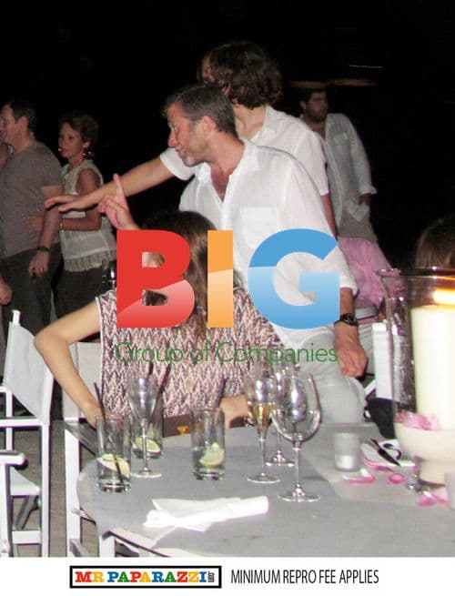 Roman Abramovich and Dasha Zhukova at Party