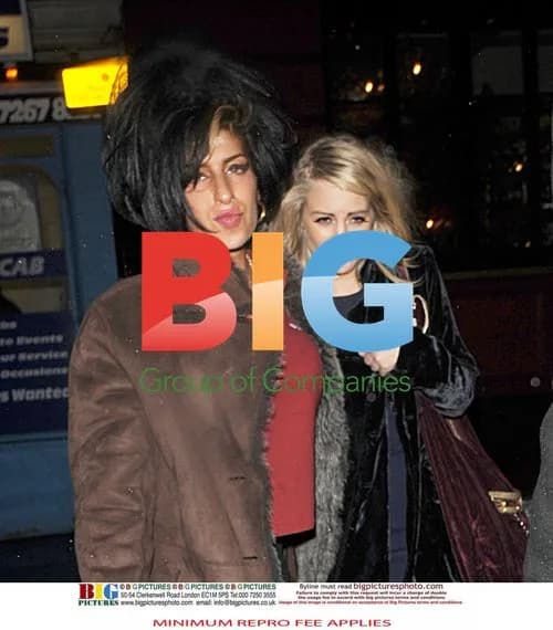 Amy Winehouse leaves pub in Camden