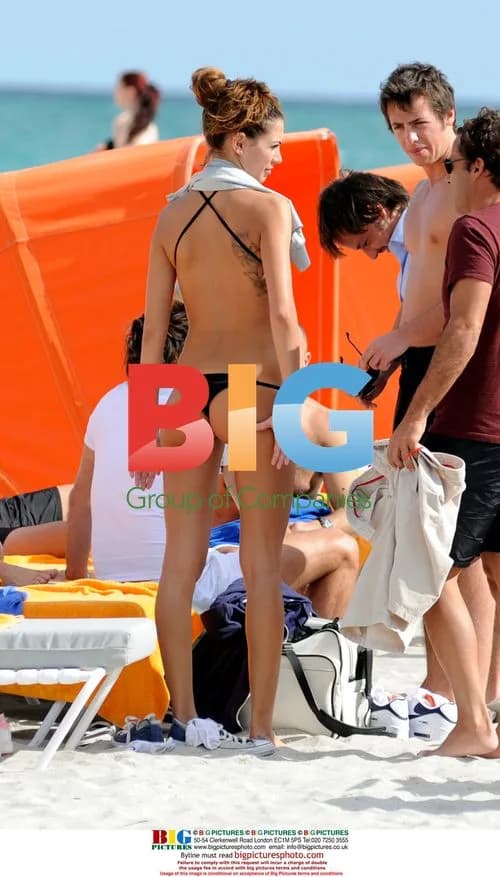 Christian Vieri and Melissa Satta in Miami