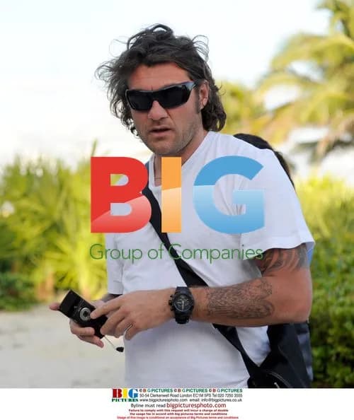 Christian Vieri and Melissa Satta on Miami Beach