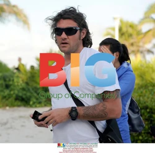 Christian Vieri and Melissa Satta in Miami