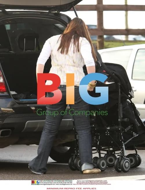 Charlotte Church out shopping with kids
