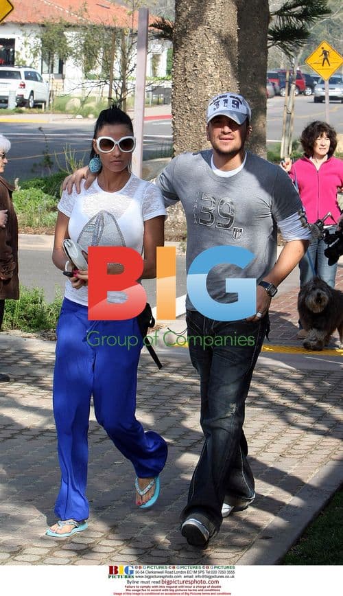 Katie Price and Peter Andre in LA