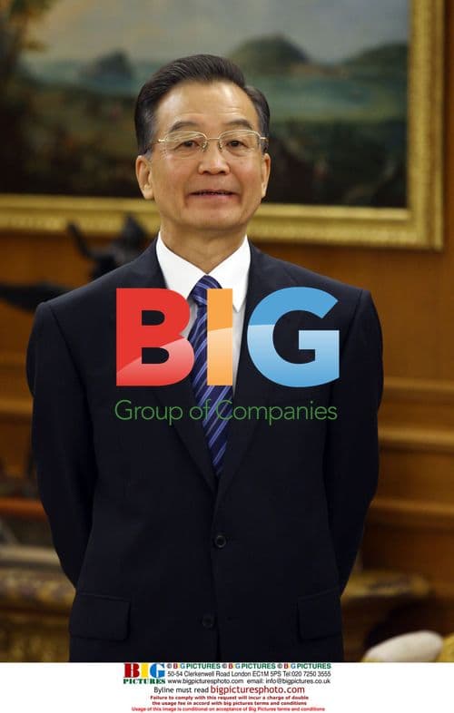 King Juan Carlos meets with China PM Wen Jiabao