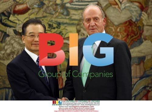 King Juan Carlos meets Chinese PM