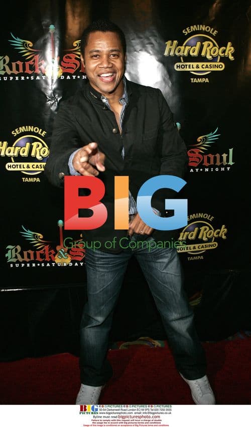 Cuba Gooding Jr at Rock & Soul party in Tampa