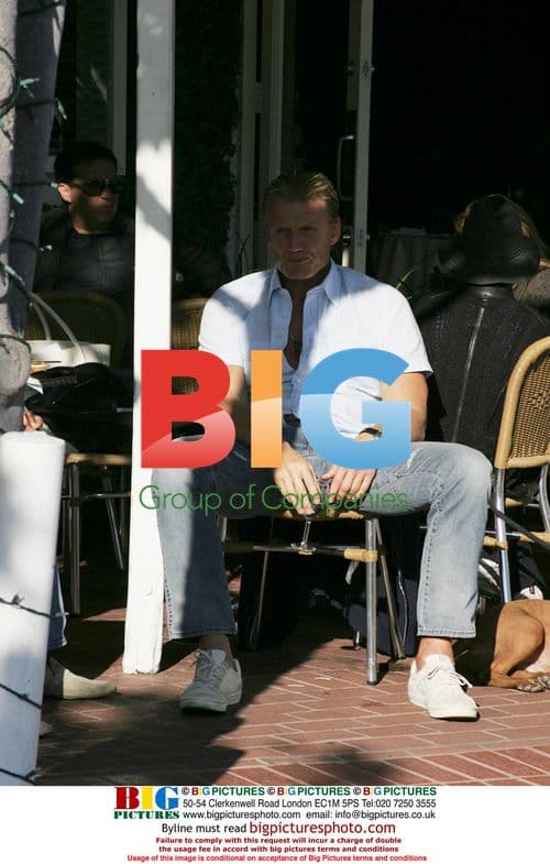 Dolph Lundgren at Fred Segal