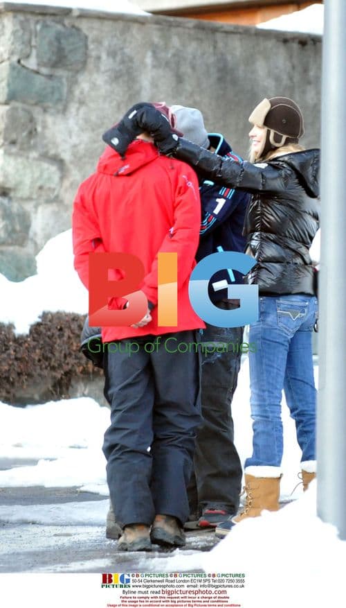 Casiraghi siblings on ski holiday