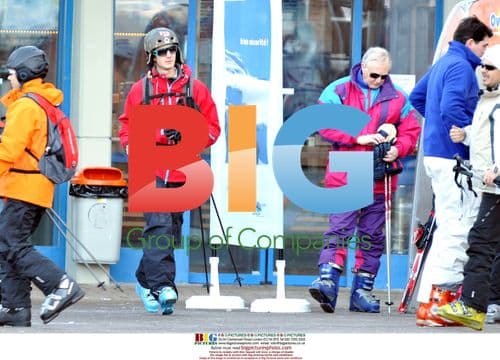 The Casiraghi siblings on a ski trip