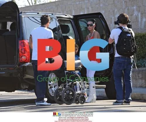 Katie Price and Peter Andre visit Junior Blind of America