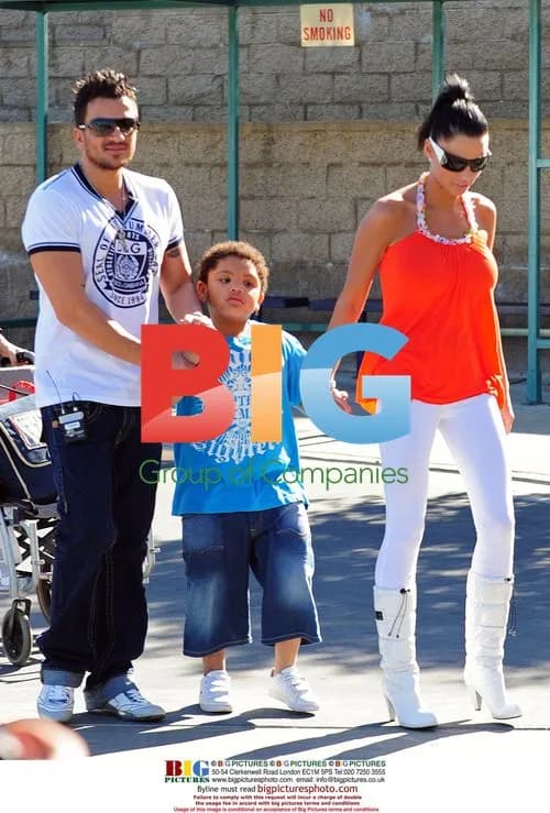 Katie Price and Peter Andre visit Junior Blind of America